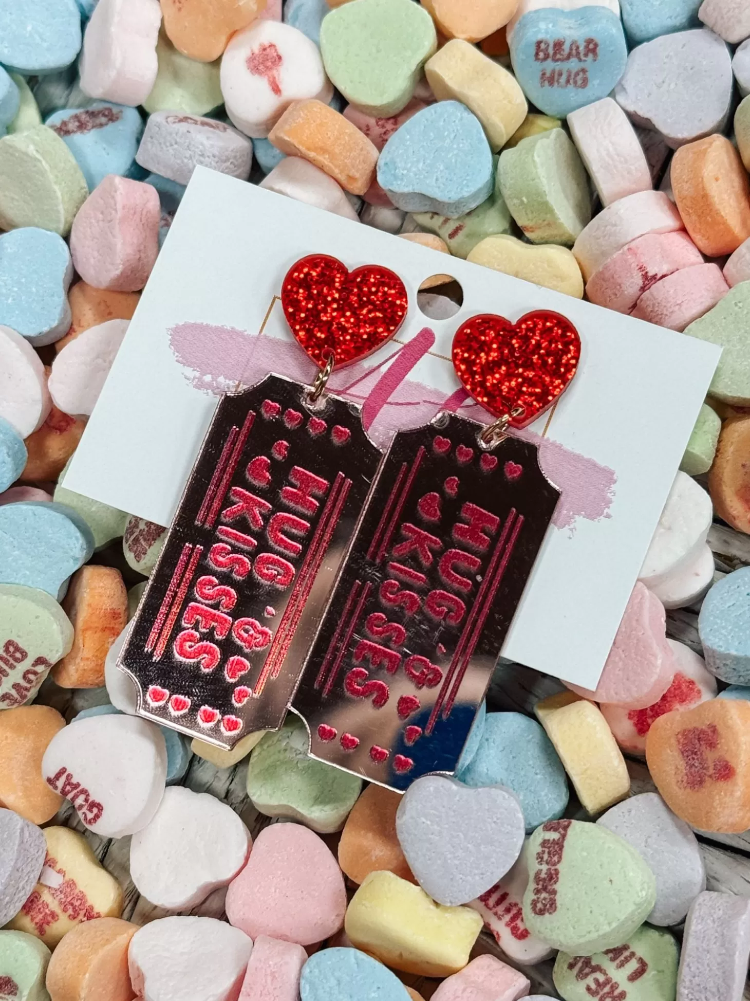 Allie Lynn's Boutique Jewelry<Hugs And Kisses Earrings