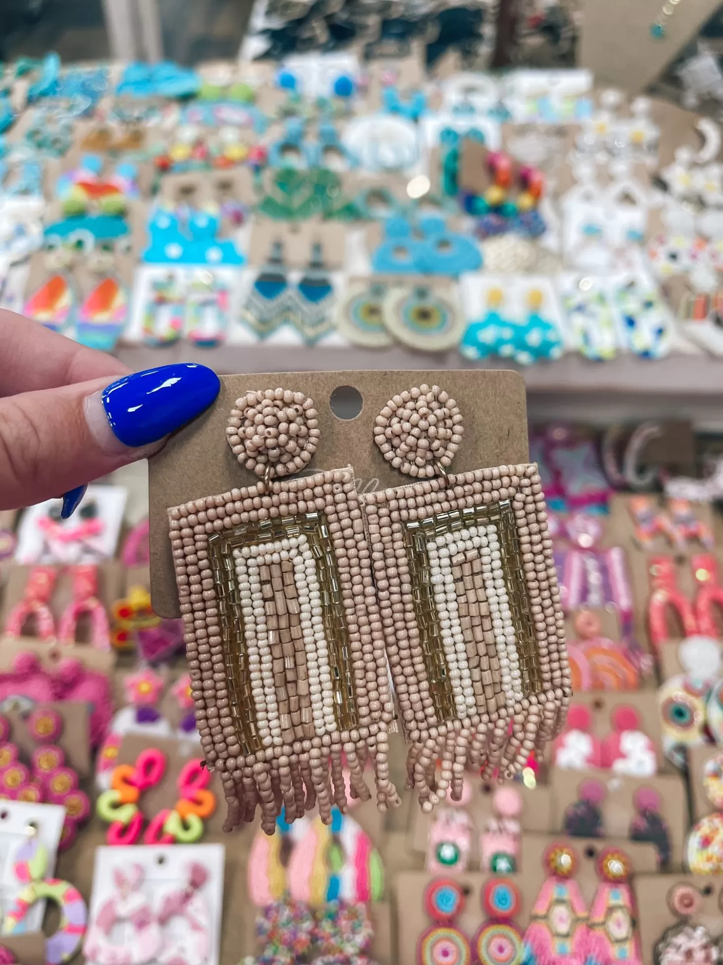 Allie Lynn's Boutique Jewelry<Perfect Pair Earrings "Taupe"