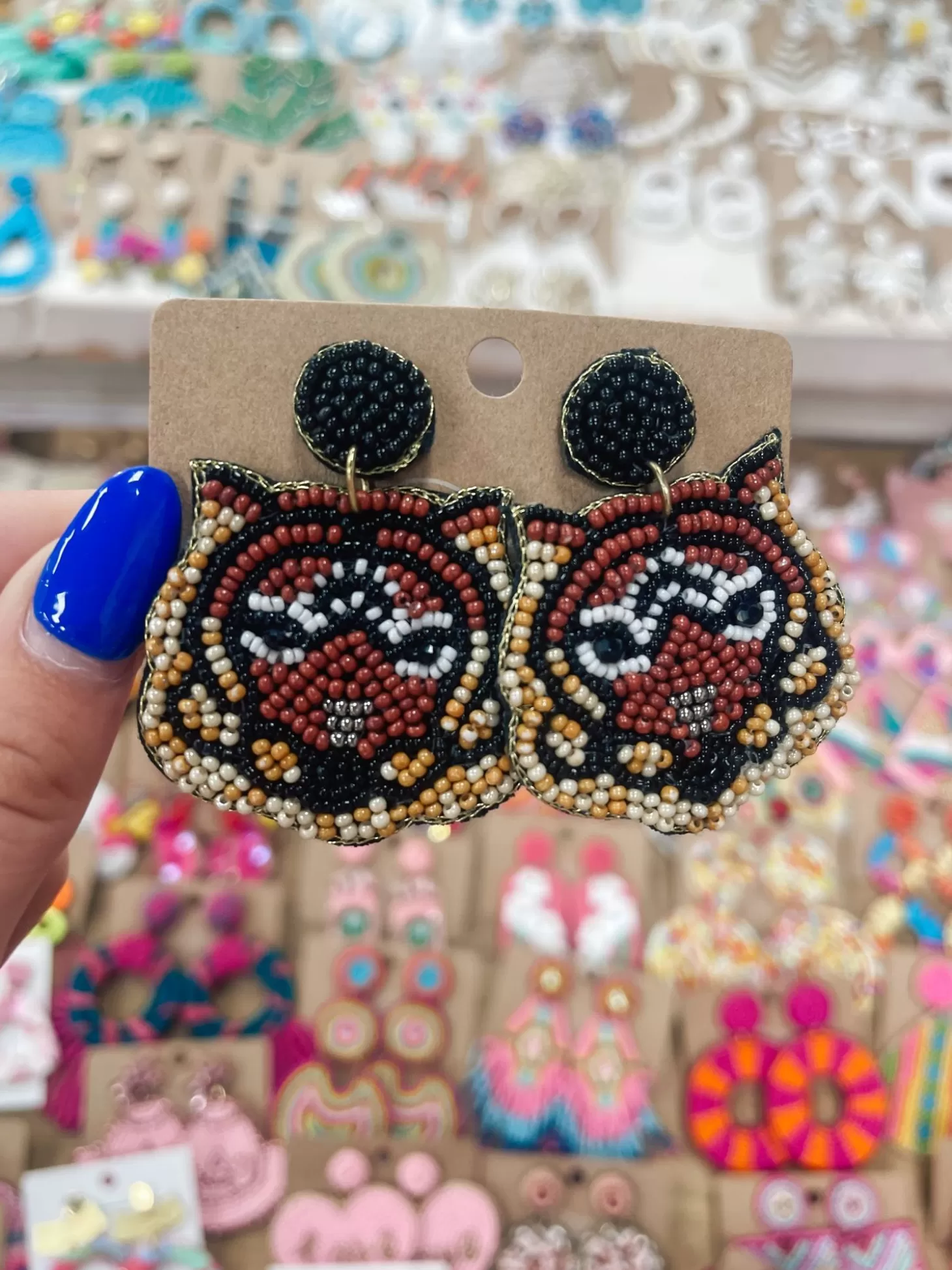 Allie Lynn's Boutique Jewelry<Tiger Earrings
